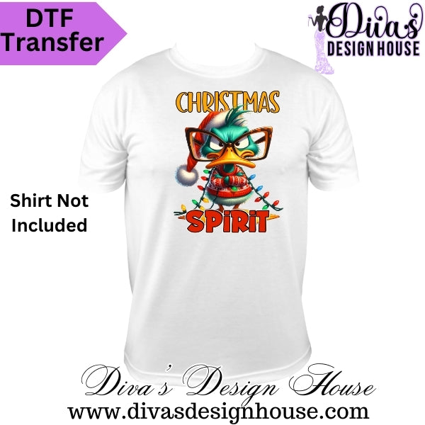 Christmas Spirit Ready to Press DTF Transfers
