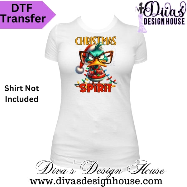 Christmas Spirit Ready to Press DTF Transfers