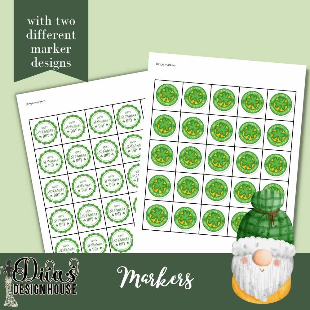 St. Patrick's Day Bingo Cards | PDF | St. Patrick's Day |Printable St. Patrick's Day Games |Classroom Resources| Digital Download| Teacher Printable