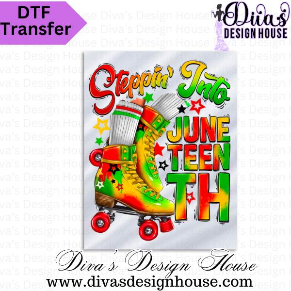 Stepping Into Juneteenth DTF Transfers