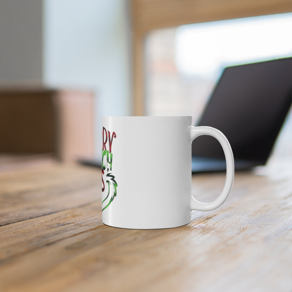 Merry Grinch-mas Ceramic Mug 11oz