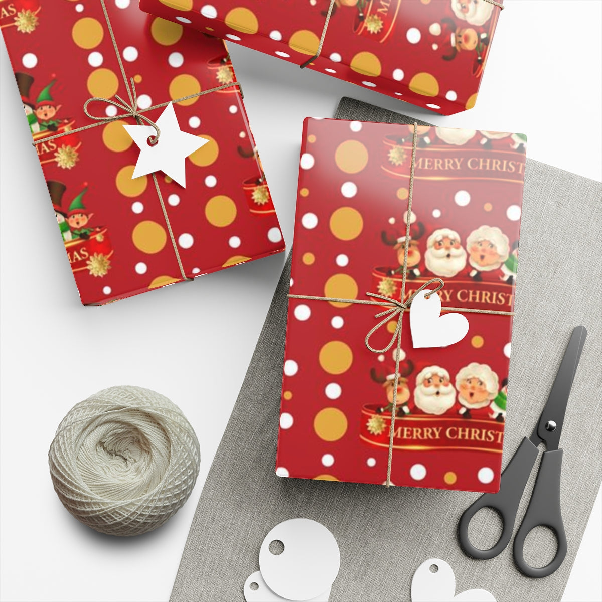 Merry Christmas Santa Wrapping Paper