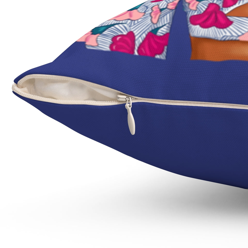 Queen (Dark Blue & Pink)