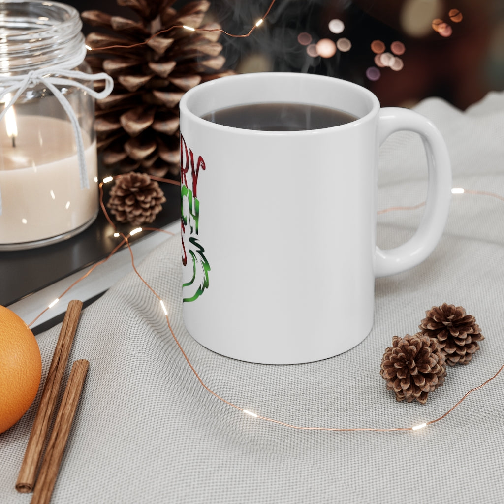 Merry Grinch-mas Ceramic Mug 11oz