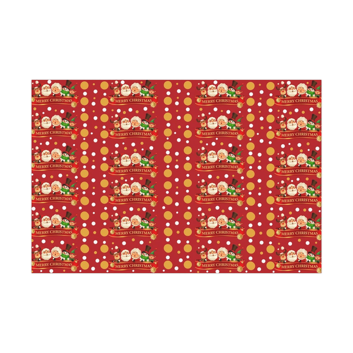 Merry Christmas Santa Wrapping Paper