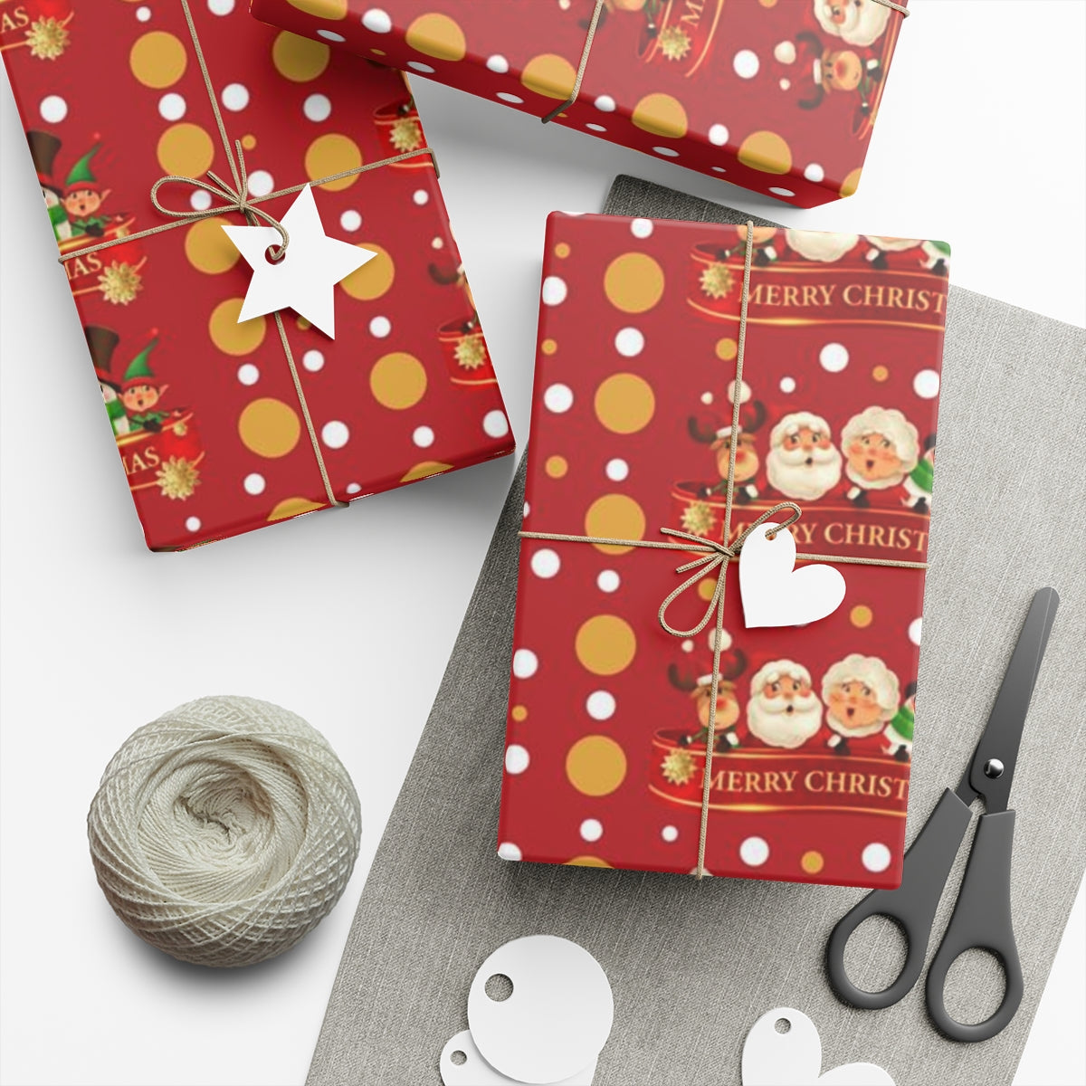 Merry Christmas Santa Wrapping Paper