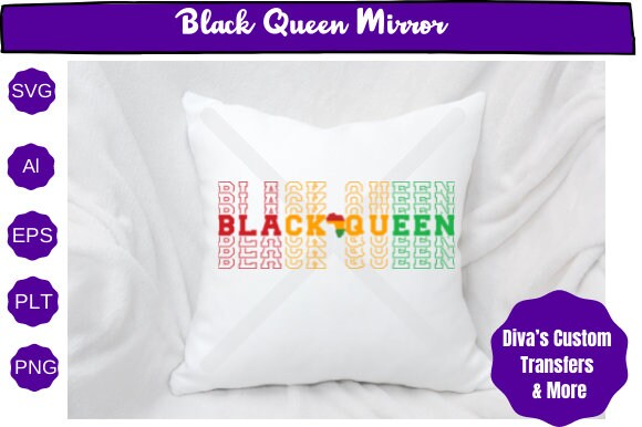 Black Queen T-shirt digital download down, Women t-shirt design, png, svg, religious shirt design