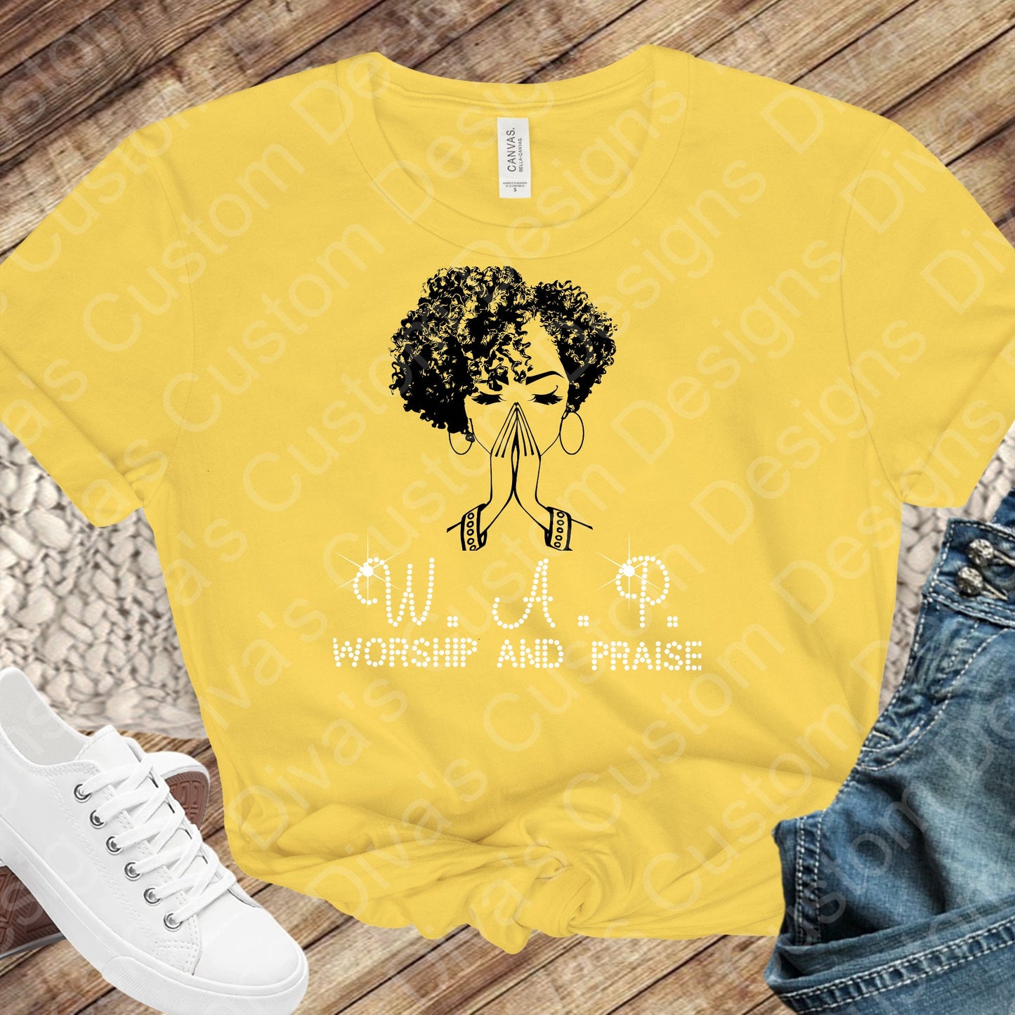 W.A.P (Worship and Praise) Digital Rhinestone Download SVG PGN Cricut & Silhouette svg file SS10 rhinestone file