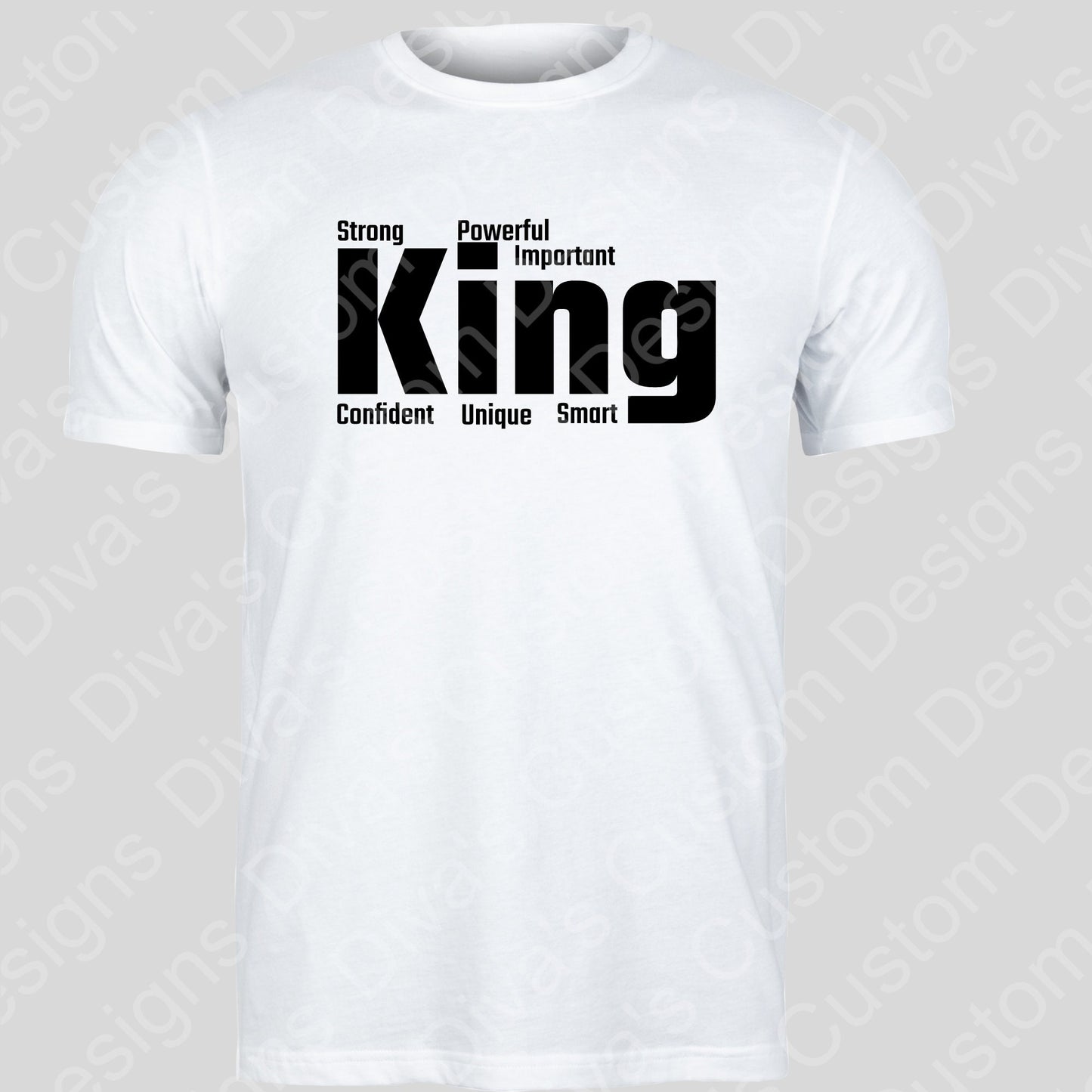 King Digital Download Vinyl PNG EPS SVG Cricut Silhouette