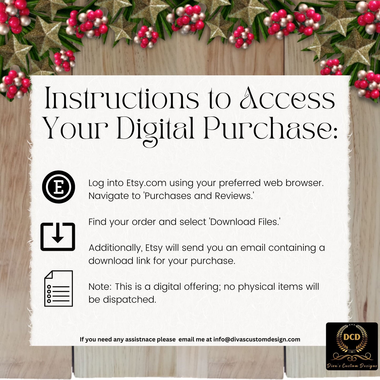 African American Santa Gift Tag, Digital Download, High-Quality PNG, PDF Files| Commercial & Personal Use | Printable Christmas Gift Tags