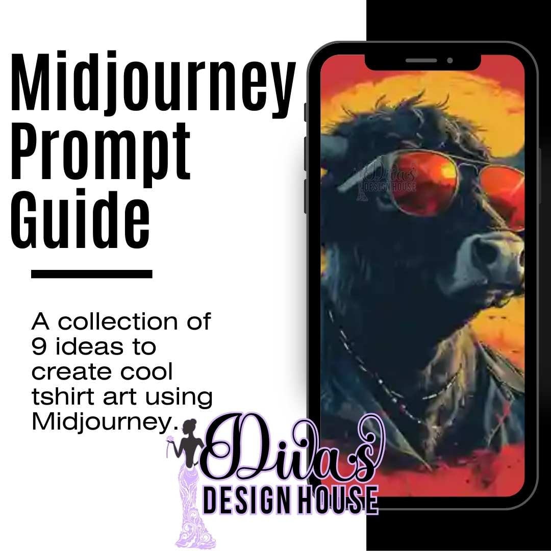 Cool Animal T-Shirt Art Prompt Guide | 9 Images | 9 Prompts | Includes 5 Witty Slogans Ideas | Midjourney| Ai Prompt| ChatGpt Prompt