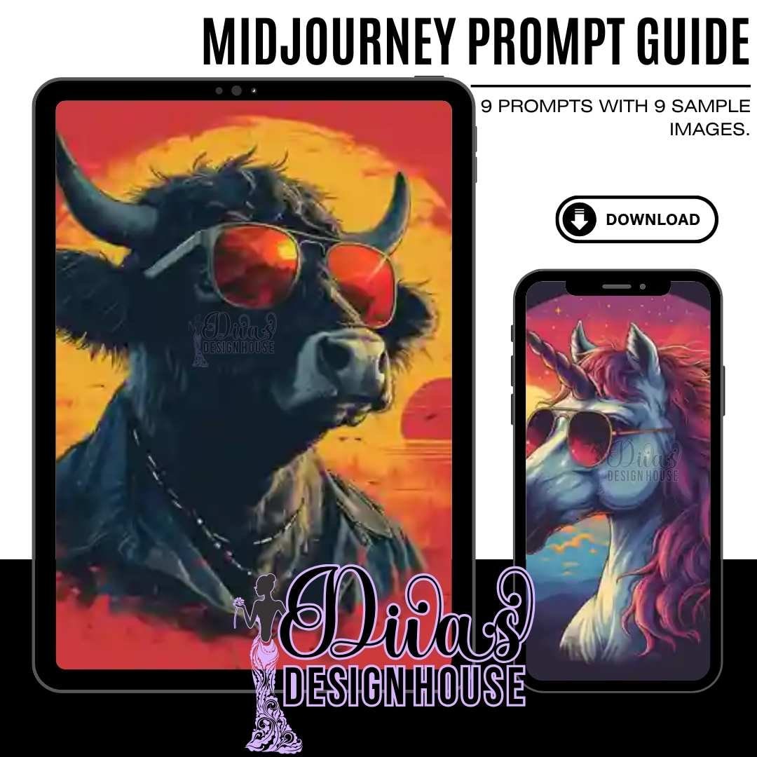 Cool Animal T-Shirt Art Prompt Guide | 9 Images | 9 Prompts | Includes 5 Witty Slogans Ideas | Midjourney| Ai Prompt| ChatGpt Prompt