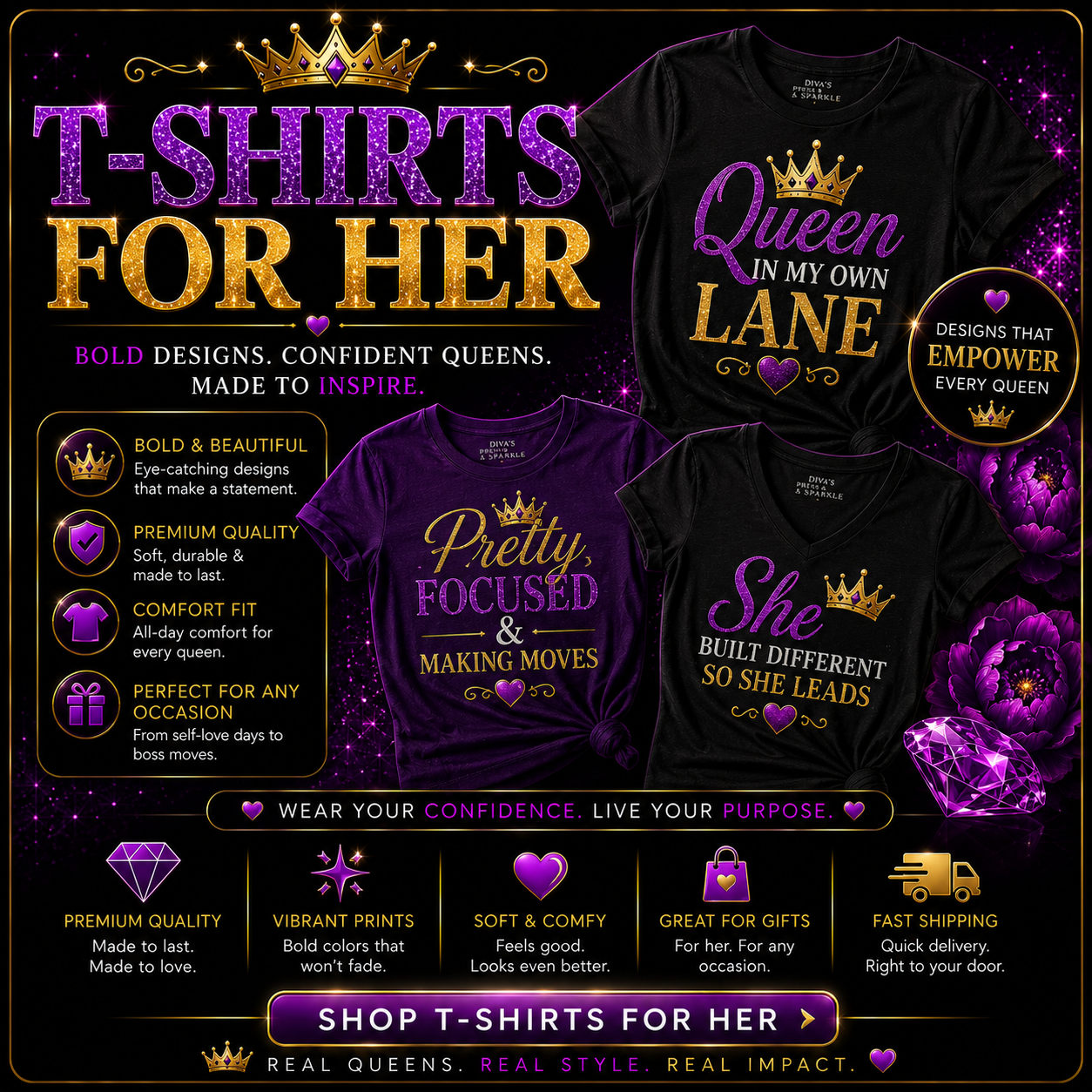 T-Shirts For Her