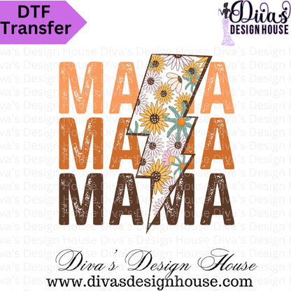 Mama Ready to Press DTF Transfers