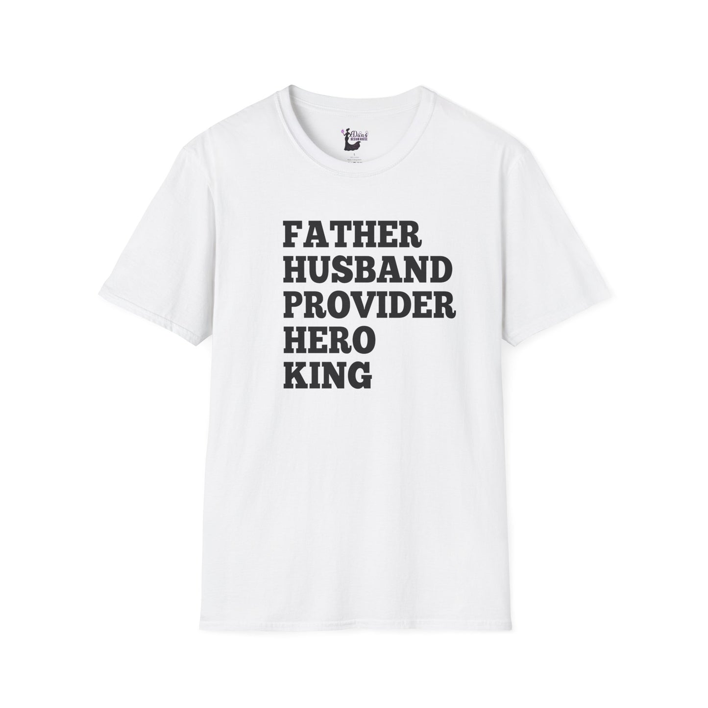 Father Husband Provider Hero T-Shirt — Men’s Father’s Day Graphic Tee