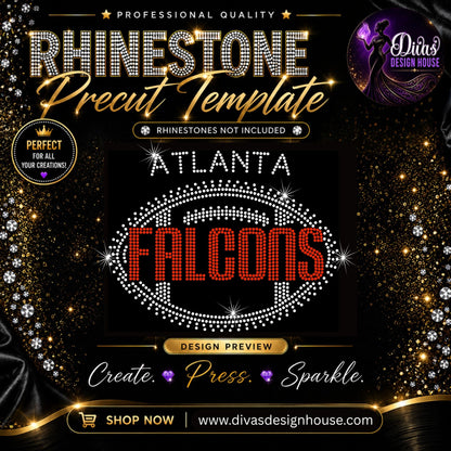 Atlanta Falcons Football — included in the 10-template bundle