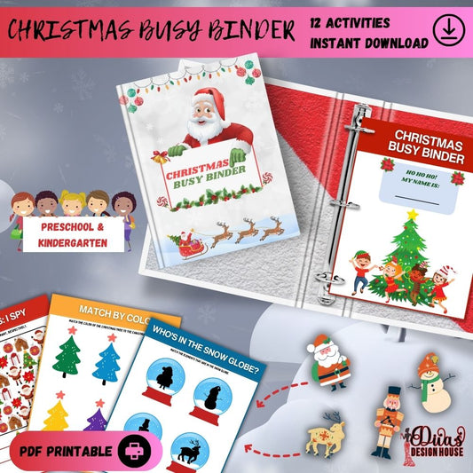 Christmas Teacher Bundle | PNG | Christmas Worksheets |Printable Christmas Games |Classroom Christmas Resources| Christmas Bundle