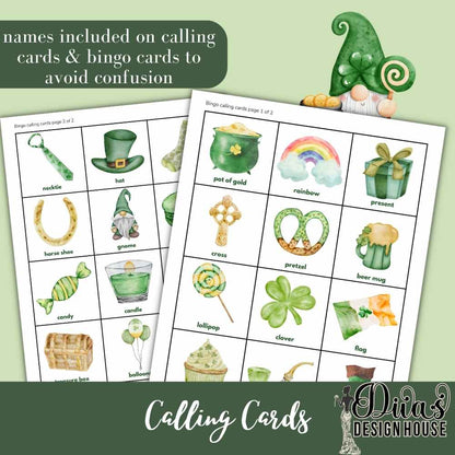 St. Patrick's Day Bingo Cards | PDF | St. Patrick's Day |Printable St. Patrick's Day Games |Classroom Resources| Digital Download| Teacher Printable