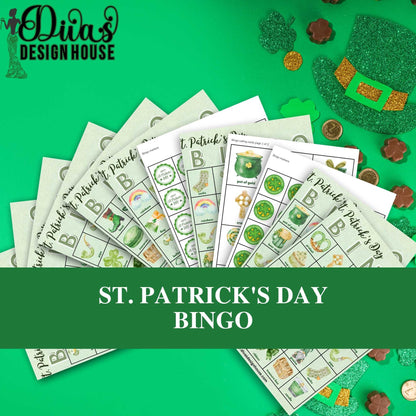 St. Patrick's Day Bingo Cards | PDF | St. Patrick's Day |Printable St. Patrick's Day Games |Classroom Resources| Digital Download| Teacher Printable