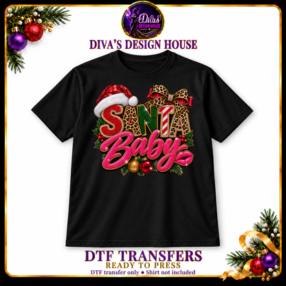 Santa Baby | Ready-to-Press DTF Transfer