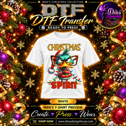 Christmas Spirit | Ready-to-Press DTF Transfer