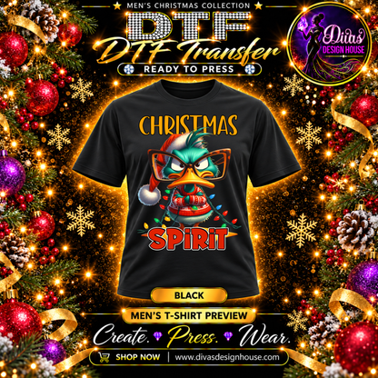 Christmas Spirit | Ready-to-Press DTF Transfer