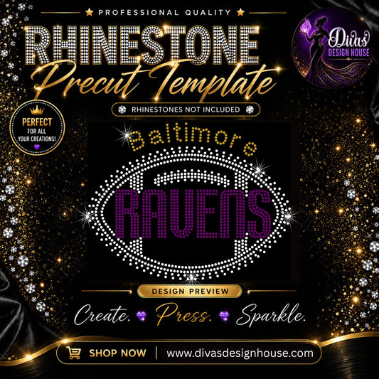Baltimore Ravens Football — included in the 10-template bundle