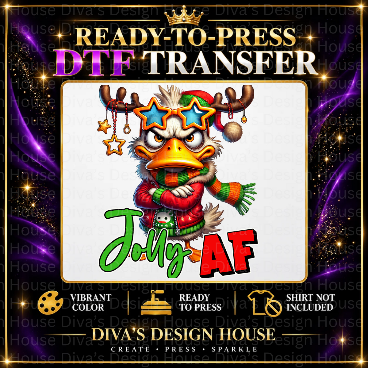 Jolly AF | Ready-to-Press DTF Transfer
