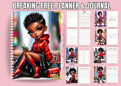 Breaking Free: Your Guide to Financial Liberation Hyperlinked Dated Journal