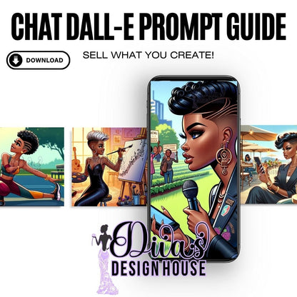 Visionary Vignettes: A Creative Illustration Guide| DALLE3 Prompt Guide| Includes a ChatGPT Prompt to Help Your Created Unlimited Prompts|