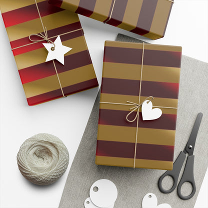 Red & Gold Wrapping Paper