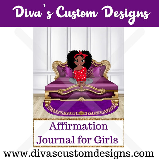 Girls Affirmation Journal