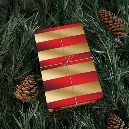 Red & Gold Wrapping Paper