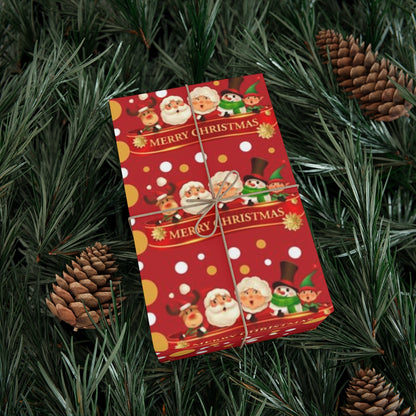 Merry Christmas Santa Wrapping Paper