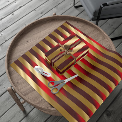 Red & Gold Wrapping Paper