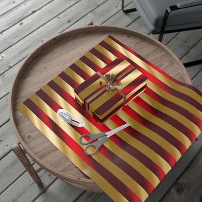 Red & Gold Wrapping Paper