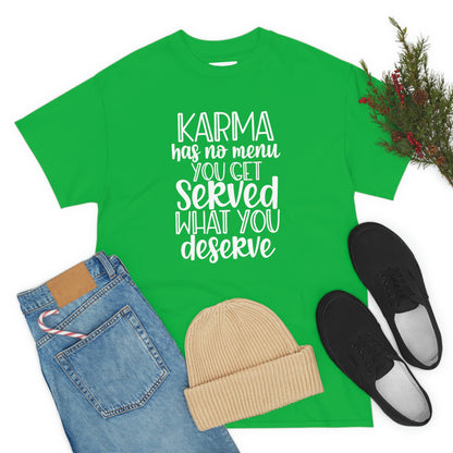 Karma Has No Menu