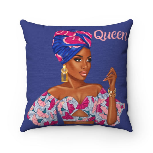 Queen (Dark Blue & Pink)