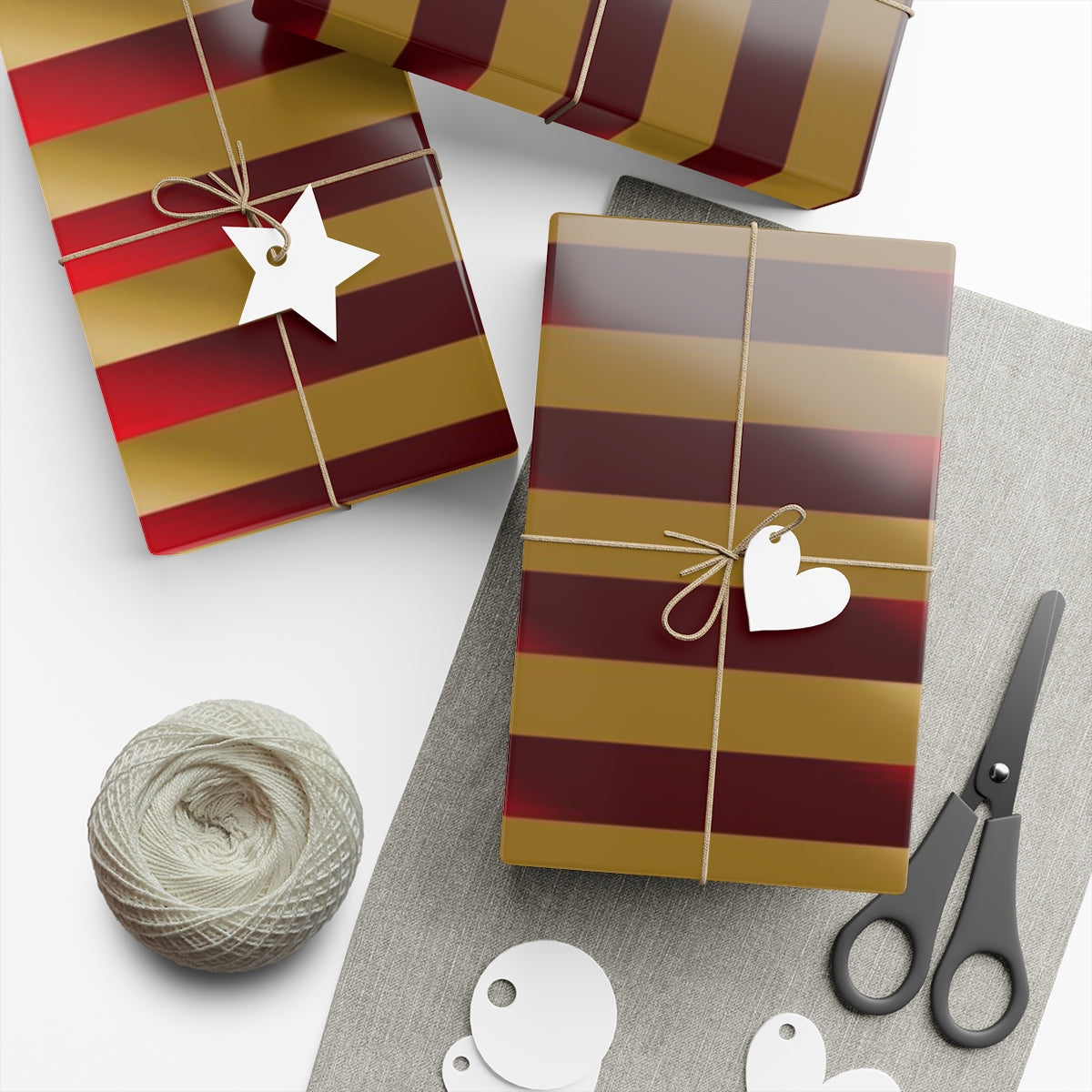 Red & Gold Wrapping Paper