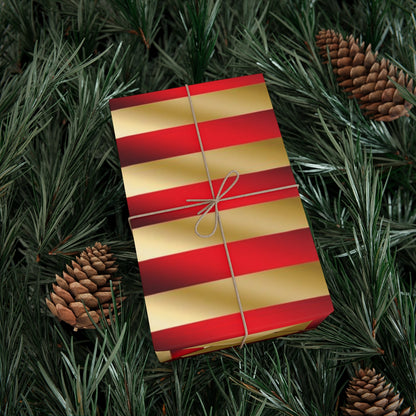 Red & Gold Wrapping Paper