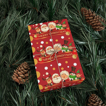 Merry Christmas Santa Wrapping Paper