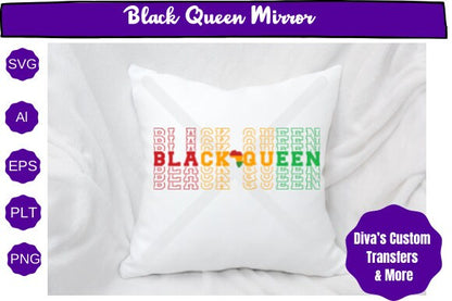 Black Queen T-shirt digital download down, Women t-shirt design, png, svg, religious shirt design