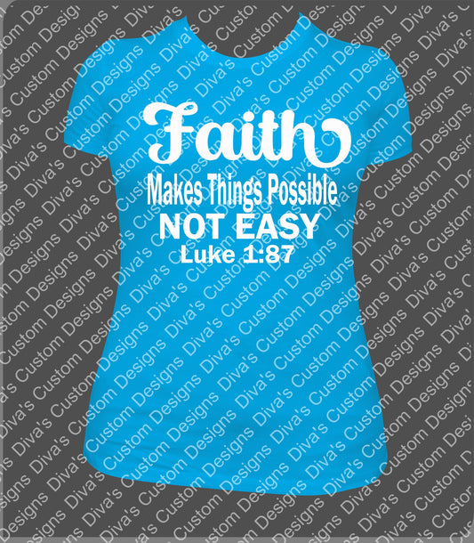 Faith T-shirt digital download down, Women t-shirt design, png, svg, religious shirt design
