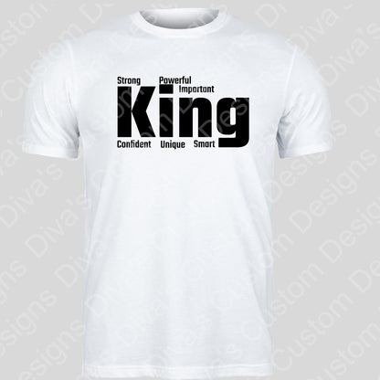 King Digital Download Vinyl PNG EPS SVG Cricut Silhouette