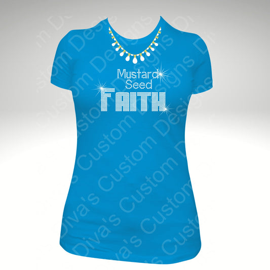 Mustard Seed Faith Digital Rhinestone Download SVG PGN Cricut & Silhouette svg file ss10 Rhinestones Cut File Religion Cut File