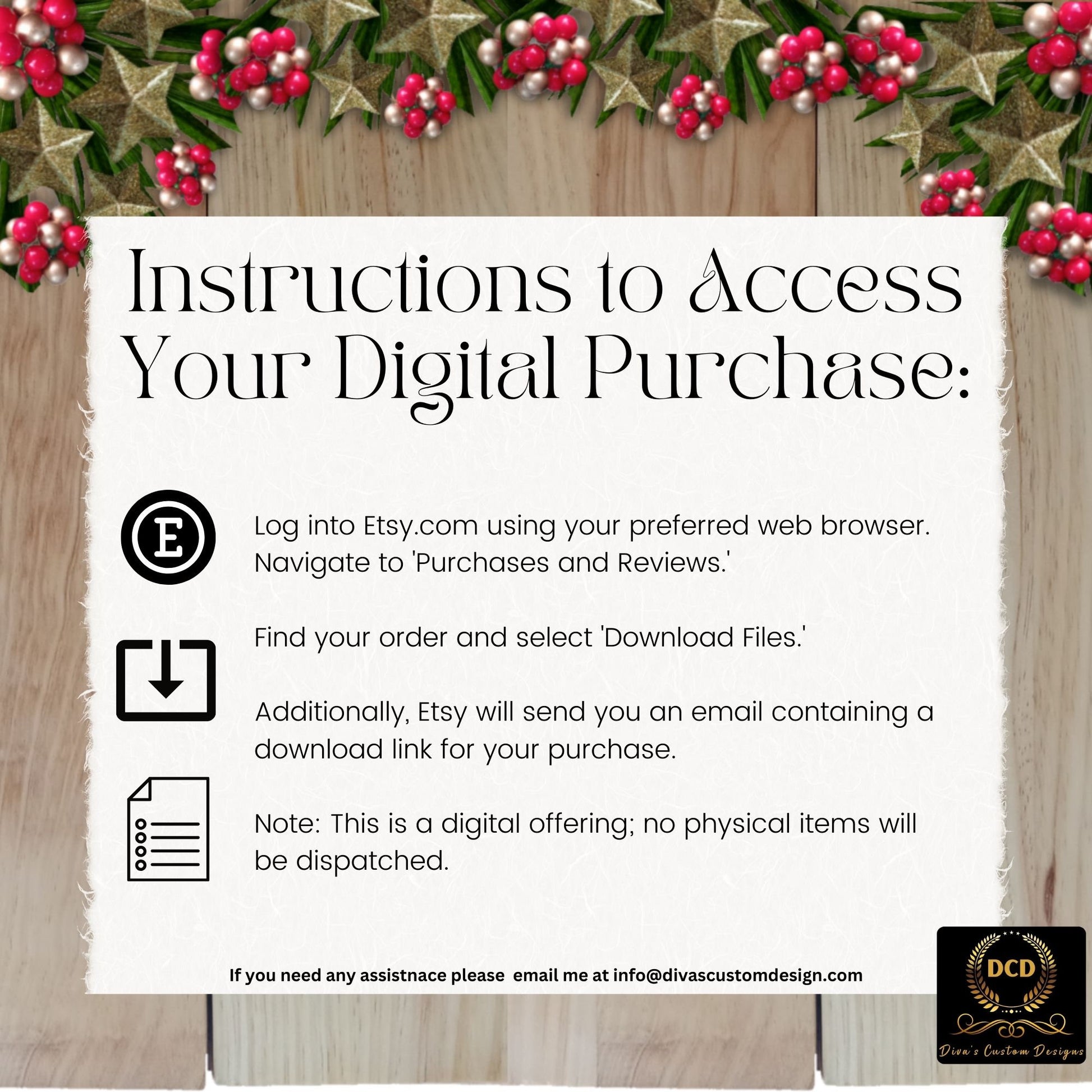 African American Santa Gift Tag, Digital Download, High-Quality PNG, PDF Files| Commercial & Personal Use | Printable Christmas Gift Tags