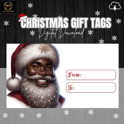 christmas gift cards, gift tags, personalized gift tags, personal gift cards, gift-tags, gift gift tag, printable gift tags, customer custom gift tags, customer gift tags, gift tag names, personal gift tag, christmas gift tags, gifttag, black santa