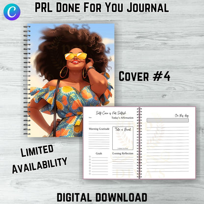 DFY Journal | Includes a Small Business Commercial Use License| Canva Template| Done For Your Journal| Clipart| Limited Quality|